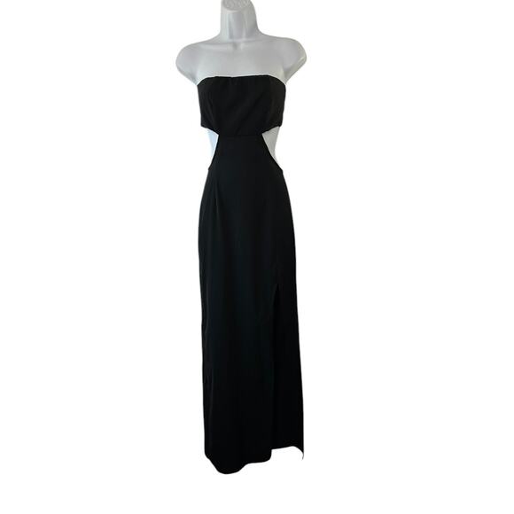 Superdown Black Paola Maxi Dress Size XS - Picture 1 of 7